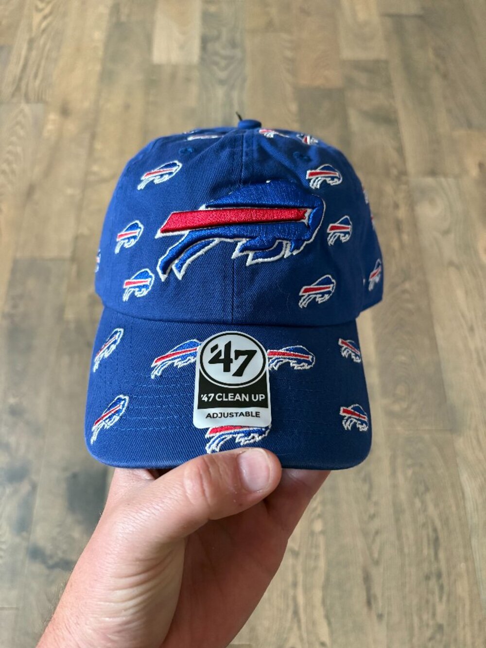Buffalo Bills '47 Confetti Clean Up Adjustable Hat Royal Blue One Size NFL